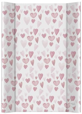 Ceba Baby® Wickelauflage Wickelunterlage - 2 Keil Wickelmulde fürs Babybett 70x50 cm - Wickeltischauflage mit OEKO-TEX® Standard 100 - Made in EU - Wasserdicht und Abwaschbar - Viel Liebe