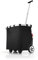 reisenthel Carrycruiser OE7003 Black - Carro de la Compra (40 l, con Soporte de Clip para Fijar al Carrito de la Compra, 42 x 47,5 x 32 cm), Color Negro, Negro, 42x47,5x32 cm, Negro
