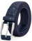 JasGood Geflochtener Stretchgürtel Stoffgürtel Elastischer Gürtel für Herren und Damen Dehnbarer Flechtgürtel Golfgürtel für Herren Jeans Hosen,Dunkelblau,100cm