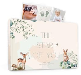 Pregnancy Journal & Planner | Gift for Expecting Mums | Memory Book to Capture Every Milestone | Month-by-Month Scrapbook & Photo Album for baby Boys and Girls | Includes Calendar & Checklist
