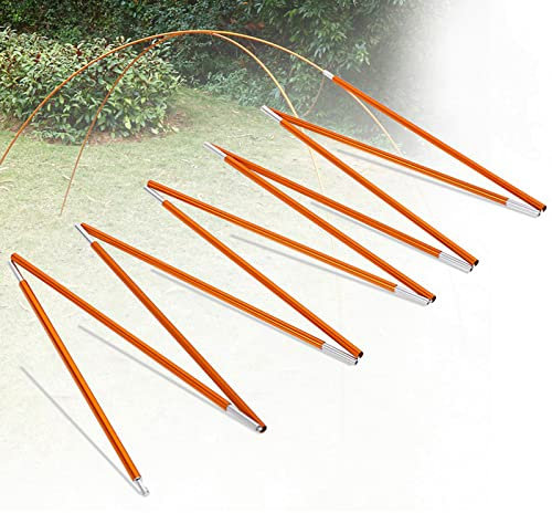 2 Stücke Outdoor Zelt Pole Stange Aluminiumlegierung Outdoor Camping Zeltstange Plane 8,5mm Leichte Zelt Plane Ersatz Kit