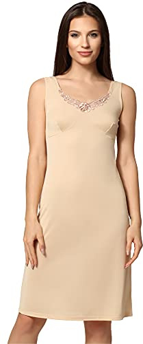 Bellivalini Dam Underklänning ME1094 (Beige, L)