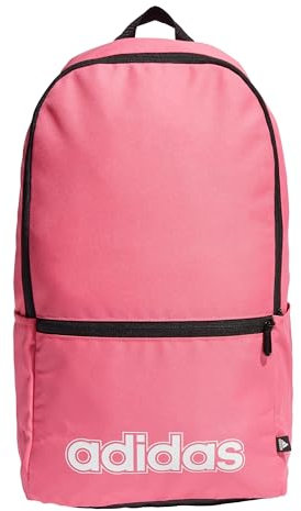 adidas Unisex adulto Classic Foundation Backpack, Pulse Magenta/White, One size