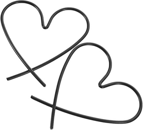 IMIKEYA 2St Herzanhänger Liebeszeichen Valentinstag Wandkunst kinderzimmer wanddeko wandpolsterung kinderzimmer Hochzeitsdekoration im Freien Hochzeitsschilder