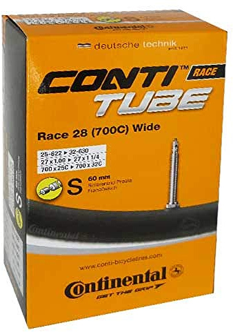 Continental cykelslang Conti Tube Race 28 wide, utförande: 28´´ 700 x 25/32C 25/32-622/630 SV 60