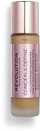 Makeup Revolution, Conceal & Define, Base de maquilhagem, F13.5, 23ml