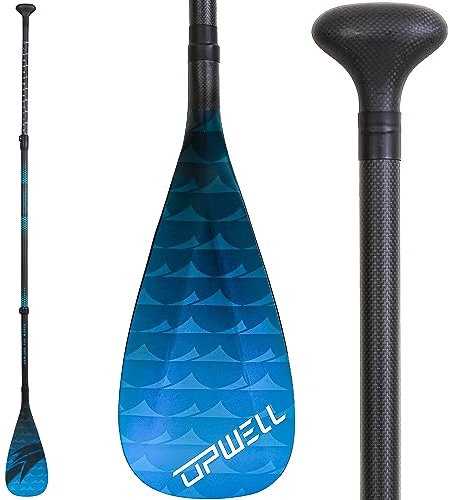 UPWELL SUP kolpaddlar – 3 delar justerbar ståpaddel, Carbon003