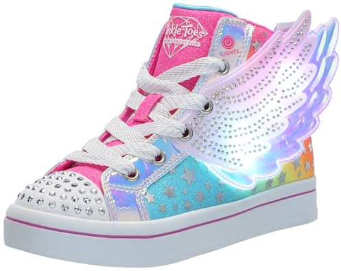 Skechers Mädchen TWI-Lites 2.0 Dreamy Wings Stiefelette, Pink Multi