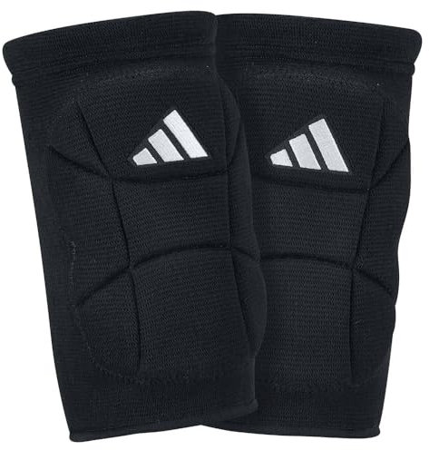adidas Unisex Elite Volleyball Knieschoner, Schwarz/Weiß, M