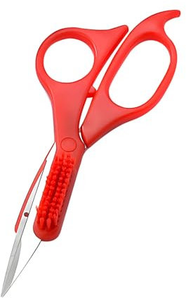 Hemousy Forbici per Frutti di Mare - Forbici per Pesce con Spazzola - Utensile Culinario Per Preparazione Alimenti Ideale Per Feste Riunioni E Cucina