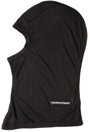 Tucano Urbano 651 - Bajo Casco de Seda, 100% Brancalleone, Color Negro, protección Completa de Lluvia y frío
