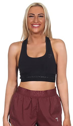 GYMSHARK Damen Vision Sports Bra Farbe: schwarz; Größe: M