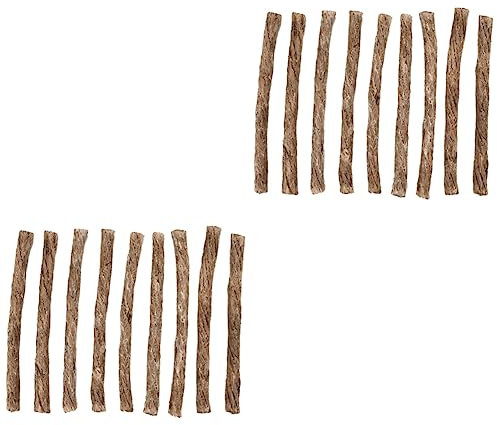 YARNOW 40pcs Convenient Rope Handy Portable Fireplace Rope for Outdoor Barbecue Picnic Great for Camping Fire Pit Barbecue Fire Pit Accessories