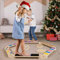 Cateam Holz-Balancierbalken für Kinder und Kleinkinder mit Trittsteinen - Diamant - Montessori-Balancebrett - Motorik-Spielzeug für Balance-Koordination - Balancebalken Geschenk für Jungen und Mädchen