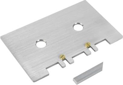 Kontrollera den mekaniska inriktningen av styrhuvudet av aluminiumlegering och styrmätare för enkel installation