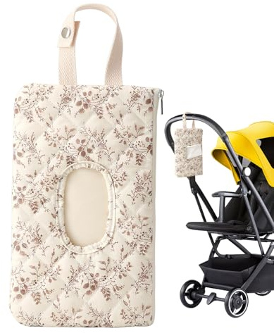 Custodia da viaggio per salviette per bambini, organizer impermeabile per borsa per la mamma, scatola portatile per riporre umidi, stile borsa per pannolini multiuso, forma compatta da viag