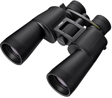 Nikon ACTION ZOOM 10-22x50 Binocolo zoom con prismi di Porro, trattamento multistrato e ampio campo visivo Black BAA976WA