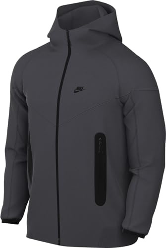Nike Herren Tch Fz Wr Kapuzenjacke, Black/Black, S