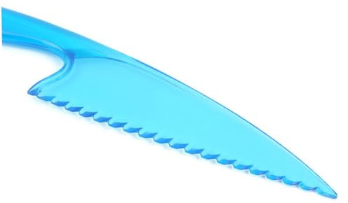 Cabilock Couteau À Gâteau Plastique Pour Mariage Et Anniversaire Set De Couteaux À Gâteau Non Toxiques Pour Gâteaux Légumes Et Pain Couleur Aléatoire