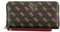 GUESS Laurel Cheque Organizer Brown Logo