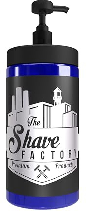 The Shave Factory Shaving Gel 1500ML - Perfect Shaving Experience, Hydration, Protection and Comfort for Men - Premium Shaving Gel for an Ultra Smooth and Refreshing Shave