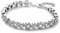 PANDORA Timeless Strahlenkranz Herzen Armband aus Sterling-Silber mit Zirkonia, 18cm, 593655C01-18