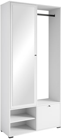 MINIO go for it - Garderobe DAFNI 90 cm Breit Flurgarderoben Set