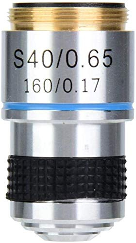 POFET 40X Objectif Achromatique 185 Microscope Biologique Objectifs Achromatiques Objectif 160/0.17