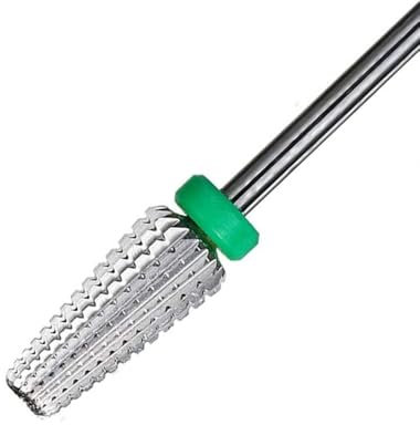 Broca 5 en 1 profesional para limar las uñas y extraer los restos acrílicos y de gel, pule la superficie de las uñas vástago de 3/32 pulgadas, rotación bidireccional, manicura, pedicura