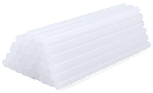 Outigu 50 Pcs 11mm Glue Sticks, Long Size Strong Adhesive Hot Glue Gun Sticks 11mm for Trigger Electic Hot Melt Glue Sticks 11mm x 200mm, Hot Melt Glue Sticks 11mm for Quick Drying (11)