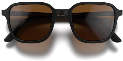 LONDON MOLE® Hollywood sonnenbrille | Coole quadratische gläser | Herren damen unisex | Federscharniere