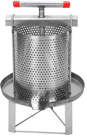 perfk Honey Press Machine,Honey Press Extractor,Stainless Steel Extraction Equipment,Honey Presser for Restaurant Kitchen Hotel