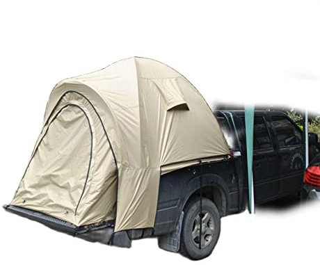 ERSINIAN field camping pickup truck tail tent, pickup truck bed tent, portable car tent, pickup truck tent, can accommodate 3-4 people to rest, suitable for camping hiking and fishin