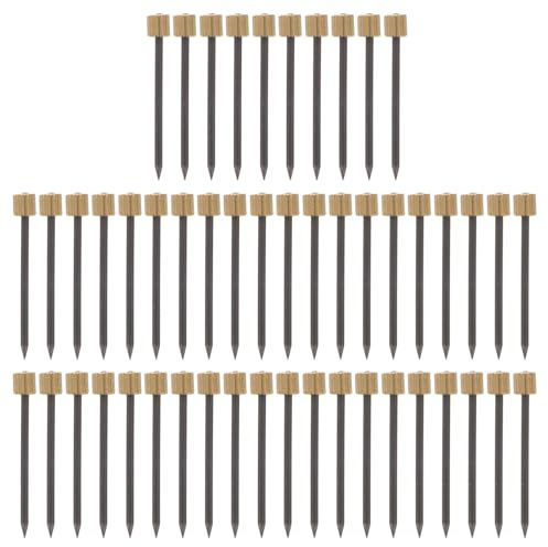 VALICLUD 50pcs Copper Headed Nails Picture Hanging Nails for Furniture Decoration DIY Craft Projects Suitable for Cork Board Sofas Chairs and Photo Frames