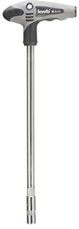 kwb Schraubendreher 8 mm Steckschlüssel 689508 (mit T-Griff zur optimalen Kraftübertragung)