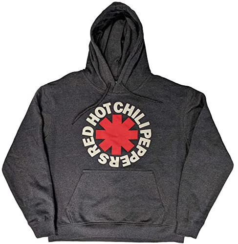 Red Hot Chili Peppers Classic Asterisk Official Unisex Hoodie Size M