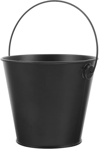 BESPORTBLE Secchio Di Raccolta Per Barbecue Lamiera Zincata Compatto e Facile Da Pulire Per Cucine Piccole e -nic All Aperto