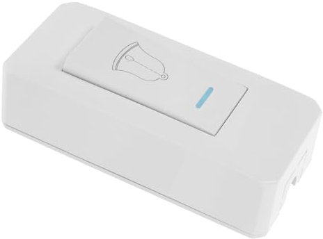 Angoily High Power Door Bell Switch Indoor Doorbell Button Loud Door Chime Controller Wall Mount for Cabinet Bedroom Office Use