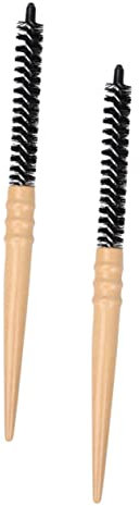 GANAZONO 2pezzi Spazzola Per Capelli Da Donna Pettine Per Styling Dei Capelli Spazzola Antistatica Rotolo Per Styling in Legno Piccolo Pettine Per Asciugatura Phon