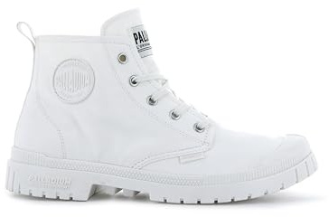 Palladium Pampa Sp20 Hi Cvs, Stivali Sneaker Unisex - Adulto, Bianco, 41 EU