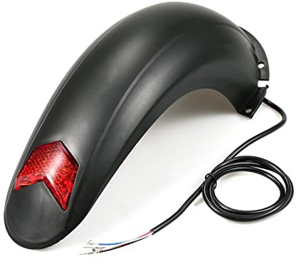 UNNIQ 10in elektrischer Roller Front-Reifenschutz-Heck-Reifenschutz-vorderer hinterer Schlammschutz-Set Mordguard-Fender-Kompatibel for Kugoo M4 Kick-Roller Rollerteile (Color : Rear Guard)