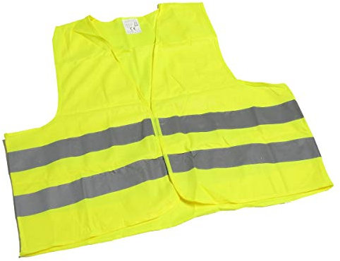 Audi 8W0093056A Warnweste (2 Stück) Sicherheitsweste gelb Sicherheit