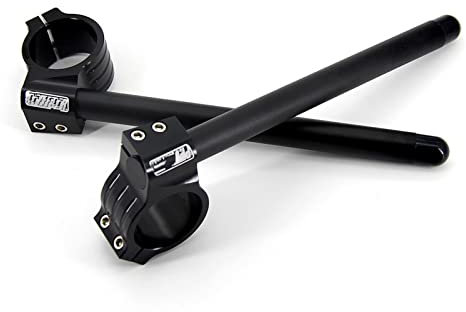 Lenker Lenkerklemme Universal CNC 31mm 51mm 32mm 33mm 35mm 36mm 37mm 39mm 41mm 50mm Motorrad Clip On Fork Riser Regular Lenker (Farbe : 35MM)