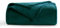 Aisbo Kuscheldecke Flauschig Decke Grün - Fleecedecke 150x200 cm XL Warme Sofa Decke, Kuschlige Wohndecke Dunkelgrün Weich als Wohnzimmer Blanket Couchdecke für Winter