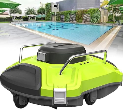 Pulitore per piscine completamente automatico, robot che si arrampica sulle pareti, pulitore subacqueo con navigazione intelligente, ideale per tutti i tipi di piscine fuori terra