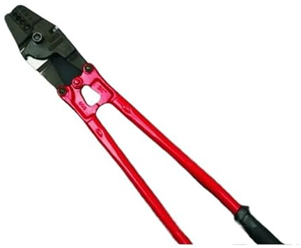 Juego de herramientas manuales for estampación de cables y cuerdas de alambre, longitudes de 10/14/24, acero con alto contenido de carbono, for casquillos de doble cilindro(24 inches)