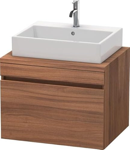 Duravit DuraStyle Mueble para Consola, 1 cajón, 700mm; Color (Frente/Cuerpo): Nogal Natural Decorado