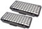 vhbw 2x Staubsaugerfilter kompatibel mit Siemens Q5.0, Q8.0 Silence Power, IQ700, Q5 Extreme Silence Power, Q8 Staubsauger - HEPA-Filter Schwarz Weiß