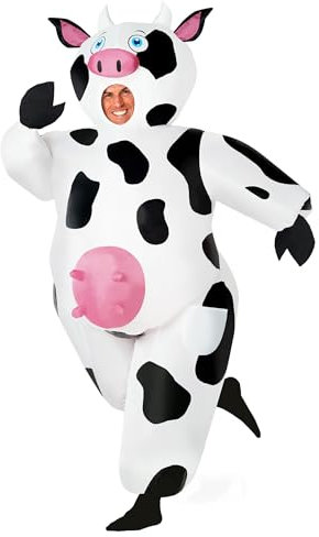Morph Disfraz Vaca Hinchable, Disfraz Hinchable Adulto, Traje Vaca Mujer, Disfraces Hinchables, Traje Inflable Hombre, Disfraces Carnaval Halloween