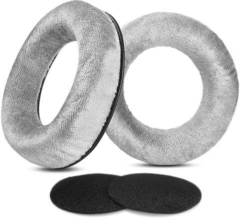 Coussinets d'oreille de Remplacement DT770 compatibles avec Les Casques Beyerdynamic DT 770/Pro, DT 880/Pro, DT 990/Pro, Coussinets d'oreille (Tissu Doux/Mousse de Haute qualité)
